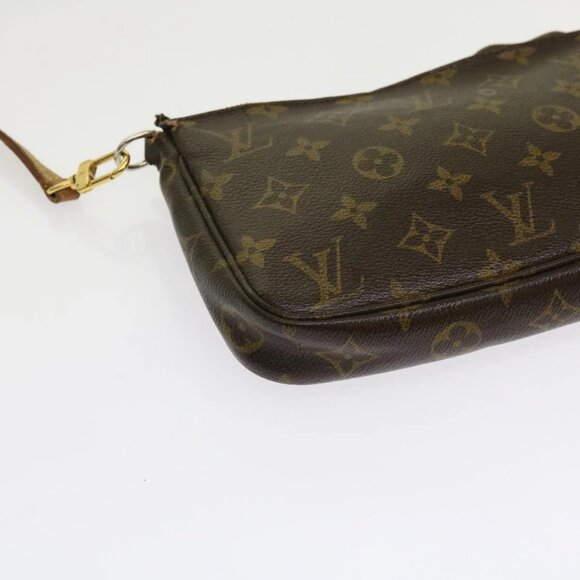 LOUIS VUITTON Monogram Pochette Accessoires Pouch M51980 LV Auth 63468 - Picture 5 of 16